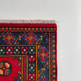 25325- Khal Mohammad Afghan Hand-Knotted Authentic/Traditional/Carpet/Rug/ Size: 9'6" x 2'7"