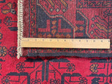 25310- Khal Mohammad Afghan Hand-Knotted Authentic/Traditional/Carpet/Rug/ Size: 6'4" x 4'3"