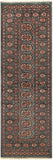 25038-Bokhara Hand-Knotted/Handmade Pakistani Rug/Carpet Tribal/Nomadic Authentic/ Size: 6'0" x 2'1"/183cm x 64cm