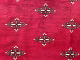 25299-Bokhara Hand-Knotted/Handmade Pakistani Rug/Carpet Tribal/Nomadic Authentic/ Size: 8'4" x 8'2"