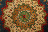 22641 - Kazak Hand-Knotted/Handmade Afghan Tribal/Nomadic Authentic/Size: 8'1" x 8'0"