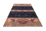 25003- Chobi Ziegler Afghan Hand-Knotted Contemporary/Traditional/Size: 9'9" x 6'8"