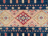 25003- Chobi Ziegler Afghan Hand-Knotted Contemporary/Traditional/Size: 9'9" x 6'8"