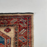 25357- Kazak Afghan Hand-knotted Contemporary/Modern Nomadic/Tribal Carpet/Rug/ 11'4" x 2'9"