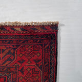 25305- Khal Mohammad Afghan Hand-Knotted Authentic/Traditional/Carpet/Rug/ Size: 6'5" x 4'1"