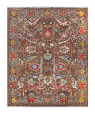 25255- Royal Chobi Ziegler Afghan Hand-Knotted Contemporary/Traditional/Size: 9'11" x 8'0"