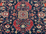 25212- Royal Chobi Ziegler Afghan Hand-Knotted Contemporary/Traditional/Size: 10'4" x 8'2"