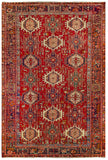 24968- Heriz Hand-Knotted/Handmade Persian Rug/Carpet Traditional/Authentic/Size: 11'5" x 8'0"/348cm x 244cm