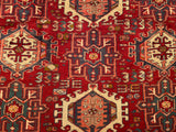 24968- Heriz Hand-Knotted/Handmade Persian Rug/Carpet Traditional/Authentic/Size: 11'5" x 8'0"/348cm x 244cm