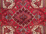 24970- Heriz Hand-Knotted/Handmade Persian Rug/Carpet Traditional/Authentic/Size: 10'11" x 7'10"