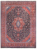 24963-Royal Sarough Hand-Knotted/Handmade Persian Rug/Carpet Traditional/Authentic/ Size/: 11'0" x 8'5"