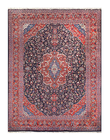 24963-Royal Sarough Hand-Knotted/Handmade Persian Rug/Carpet Traditional/Authentic/ Size/: 11'0" x 8'5"