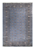25233-Royal Bokhara Hand-Knotted/Handmade Pakistani Rug/Carpet Tribal/Nomadic Authentic/ Size: 9'6" x 6'6"