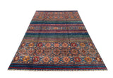 25009- Chobi Ziegler Afghan Hand-Knotted Contemporary/Traditional/Size: 9'10" x 6'6"