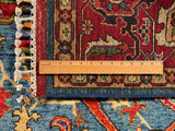 25012- Chobi Ziegler Afghan Hand-Knotted Contemporary/Carpet/Traditional/Size: 10'1" x 6'8"