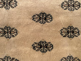 25231-Royal Bokhara Hand-Knotted/Handmade Pakistani Rug/Carpet Tribal/Nomadic Authentic/ Size: 9'5" x 8'1"