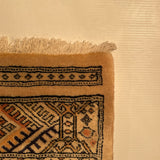 25231-Royal Bokhara Hand-Knotted/Handmade Pakistani Rug/Carpet Tribal/Nomadic Authentic/ Size: 9'5" x 8'1"