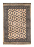 25191- Jaldar Hand-knotted/Handmade Pakistani Rug/Carpet Traditional Authentic/Size: 9'1" x 6'1"