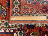25005- Chobi Ziegler Afghan Hand-Knotted/Handmade/Contemporary/Traditional/Size: 11'9" x 9'2"/358cm x 279cm