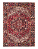24966- Heriz Hand-Knotted/Handmade Persian Rug/Carpet Traditional/Authentic/Size: 11'2" x 8'8"
