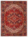 24966- Heriz Hand-Knotted/Handmade Persian Rug/Carpet Traditional/Authentic/Size: 11'2" x 8'8"