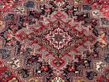 24966- Heriz Hand-Knotted/Handmade Persian Rug/Carpet Traditional/Authentic/Size: 11'2" x 8'8"