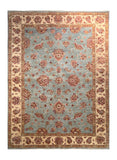19281-Chobi Ziegler Hand-knotted/Handmade Afghan Rug/Carpet Traditional Authentic/ Size: 8'0" x 5'7"