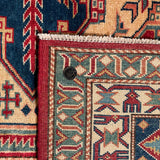 19398- Royal Shirvan Hand-Knotted/Handmade Azerbaijan Rug/Carpet Tribal/Nomadic Authentic/ Size: 8'3" x 5'8"