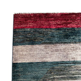 18030-Chobi Ziegler Hand-Knotted/Handmade Afghan Rug/Carpet Tribal/Nomadic Authentic/ Size: 7’3” x 5’2”