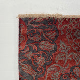 24851- Damask Hand-Knotted/Handmade Indian Rug/Carpet Modern Authentic / Size: 8'0" x 5'8"/244cm x 173cm