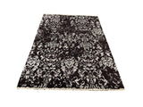 24848- Royal Vasighi Hand-Knotted/Handmade Indian Rug/Carpet Modern Authentic / Size: 6'6" x 4'6"