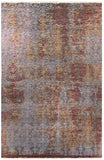 24854- Damask Hand-Knotted/Handmade Indian Rug/Carpet Modern Authentic / Size: 13'2" x 10'0"