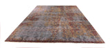24854- Damask Hand-Knotted/Handmade Indian Rug/Carpet Modern Authentic / Size: 13'2" x 10'0"