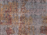 24854- Damask Hand-Knotted/Handmade Indian Rug/Carpet Modern Authentic / Size: 13'2" x 10'0"/401cm x 305cm