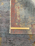 24854- Damask Hand-Knotted/Handmade Indian Rug/Carpet Modern Authentic / Size: 13'2" x 10'0"/401cm x 305cm
