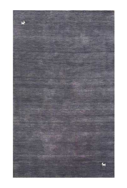 24676- Lori Gabbeh/ Indian Hand-knotted Authentic/Tribal/Nomadic/ Gabbeh / Size: 7'9" x 5'0"