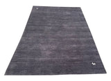 24663- Lori Gabbeh/ Indian Hand-knotted Authentic/Tribal/ Nomadic/ Gabbeh / Size: 7'9" x 5'0"