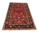 24766 - Royal Heriz Hand-Knotted/Handmade Indian Rug/Carpet Traditional/Authentic/Size 6'0" x 4'1"/189cm x 125cm