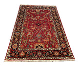 24774 - Royal Heriz Hand-Knotted/Handmade Indian Rug/Carpet Traditional/Authentic/Size: 6'2" x 4'0"