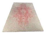 24563- Royal Vasighi Hand-Knotted/Handmade Indian Rug/Carpet Modern Authentic / Size: 5'9" x 4'0"