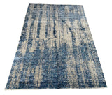 24587- Royal Vasighi Hand-Knotted/Handmade Indian Rug/Carpet Modern Authentic / Size: 5'9" x 4'0"