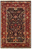 24767 - Royal Heriz Hand-Knotted/Handmade Indian Rug/Carpet/Traditional/Authentic/Size: 6'1" x 4'0"