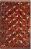 16244-Khal Mohammad Hand-Knotted/Handmade Afghan Rug/Carpet Traditional/Authentic/ Size: 9'9" x 6'9"