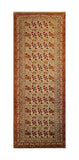 16078-Kazak Hand-Knotted/Handmade Afghan Rug/Carpet Tribal/Nomadic Authentic/ Size: 6'11" x 3'3"