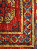 16068-Khal Mohammad Hand-Knotted/Handmade Afghan Rug/Carpet Traditional/Authentic/Size: 5'1" x 2'11"
