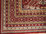 16060-Royal Shirvan Hand-Knotted/Handmade Azerbaijan Rug/Carpet Tribal/Nomadic Authentic/Size :7'5" x 4'9"
