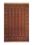 16600-Royal Khal Mohammad Hand-Knotted/Handmade Afghan Rug/Carpet Tribal/Nomadic Authentic/ Size: 9'0" x 6'6"