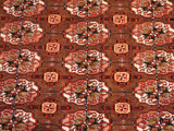 16600-Royal Khal Mohammad Hand-Knotted/Handmade Afghan Rug/Carpet Tribal/Nomadic Authentic/ Size: 9'0" x 6'6"