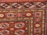 16600-Royal Khal Mohammad Hand-Knotted/Handmade Afghan Rug/Carpet Tribal/Nomadic Authentic/ Size: 9'0" x 6'6"
