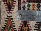 17344-Balutch Hand-Knotted/Handmade Persian Rug/Carpet Tribal/Nomadic Authentic/ Size: 6'3" x 4'8"